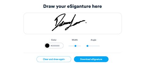 how to make a signature.